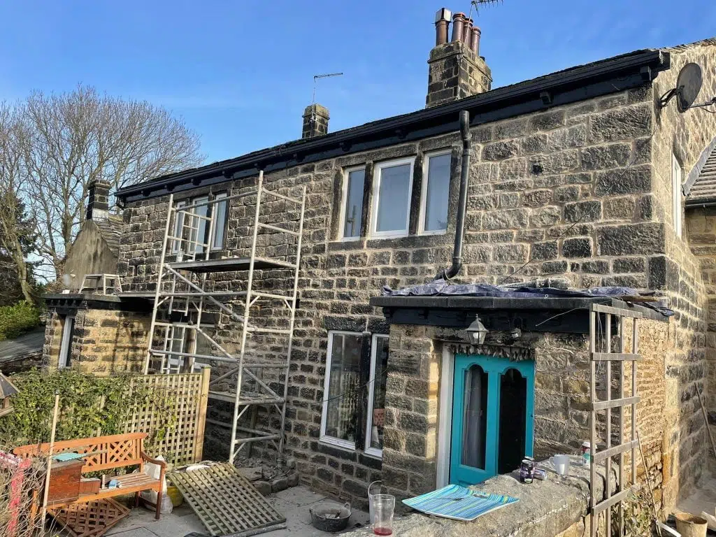 Restoring 2 cottages in yeadon. Pointing in Leeds,West Yorkshire